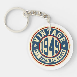 Vintage 1949 All Original Parts Keychain