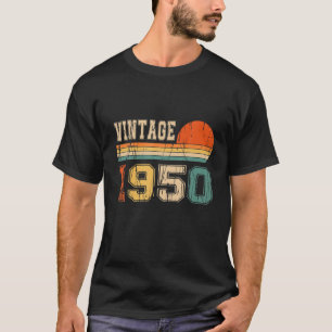 Vintage 1950 Funny 72 Years Old Men Women Kids 72N T-Shirt
