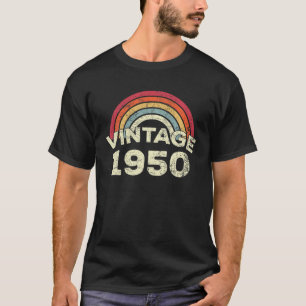 Vintage 1950 Made In 1950 71St Birthday Women 71 Y T-Shirt