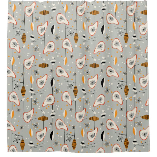 Vintage 1950s Atomic Mid-Century Modern Design Sho (Front)