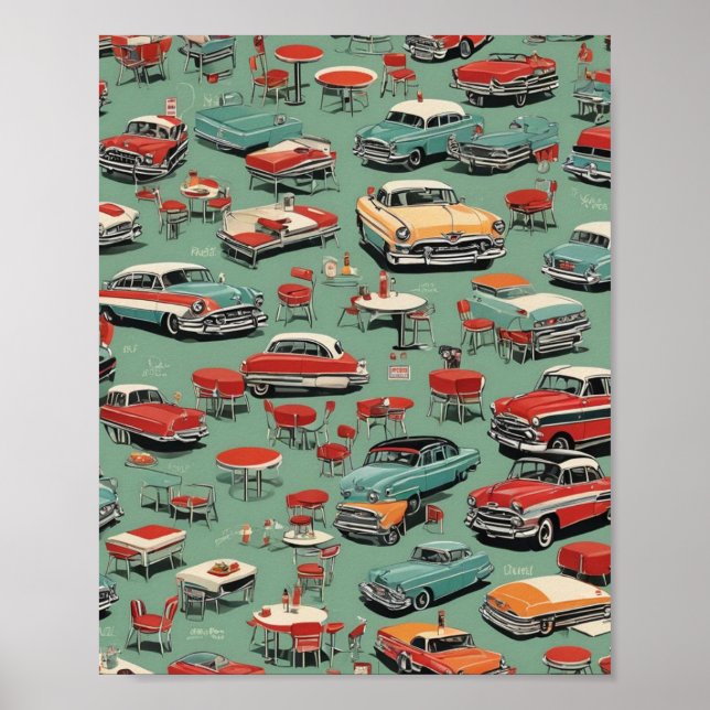 Vintage 1950s poster (Front)