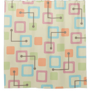Vintage 1950s Tiles & Squares (Pastel)