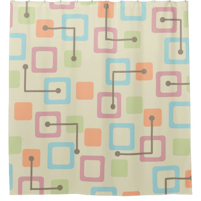 Vintage 1950s Tiles & Squares (Pastel) (Front)
