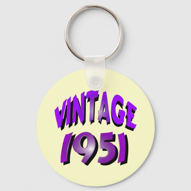 Vintage 1951 keychain (Front)