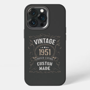 Vintage 1951 Limited Edition Custom made iPhone 13 Pro Case