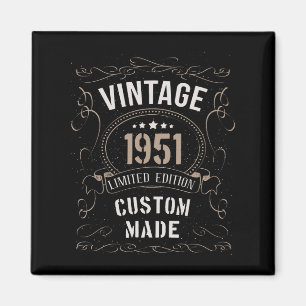 Vintage 1951 Limited Edition Custom made Magnet