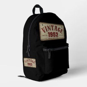 Vintage 1952 Limited Edition All Original Parts Printed Backpack
