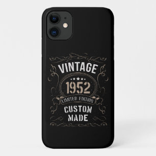 Vintage 1952 Limited Edition Custom made iPhone 11 Case