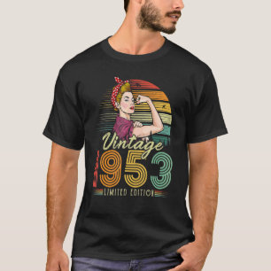 Vintage 1953 1953 69th Birthday 69 Years Old T-Shirt