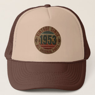 VINTAGE 1953 BIRTHDAY GIFT TRUCKER HAT