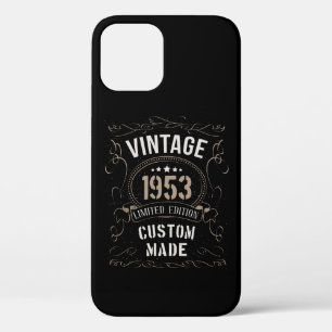 Vintage 1953 Limited Edition Custom made iPhone 12 Case