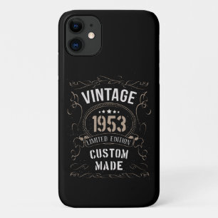 Vintage 1953 Limited Edition Custom made iPhone 11 Case