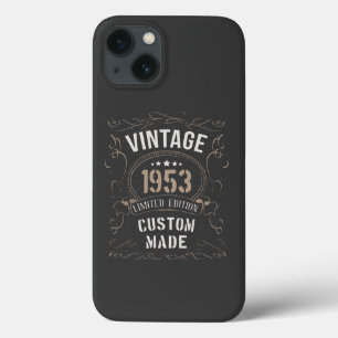Vintage 1953 Limited Edition Custom made iPhone 13 Case