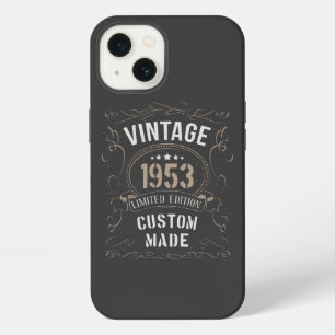 Vintage 1953 Limited Edition Custom made iPhone 13 Case