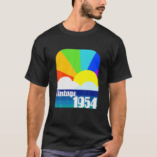 Vintage 1954 68Th Birthday 68 Year Old Birthday T-Shirt