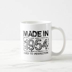 Vintage 1954 Âgé à la perfection tasse de café