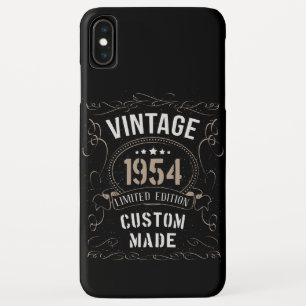 Vintage 1954 Limited Edition Custom made iPhone XS Max Case