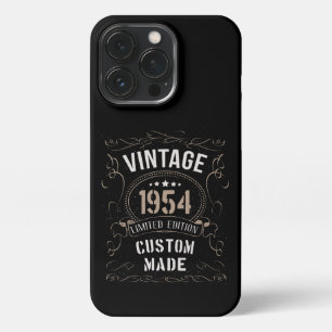 Vintage 1954 Limited Edition Custom made iPhone 13 Pro Case