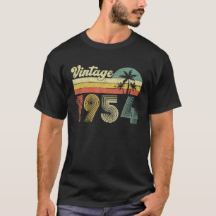 Vintage 1954 Made In 1954 70th Birthday Mens T-Shirt