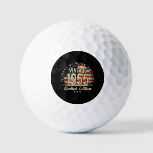 Vintage 1955 Limited Edition 70-Year-Old Gifts USA Golf Balls