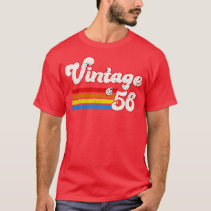 Vintage 1956 Birthday Shirt Retro 56 Birthday Shir