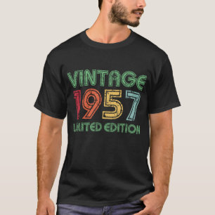 Vintage 1957 Limited Edition 67th Birthday T-Shirt
