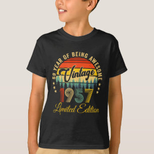 Vintage 1957 Limited Edition 69 Years Old 69th Bir T-Shirt