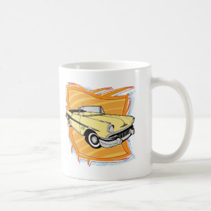 Vintage 1957 Pontiac Muscle Car Coffee Mug