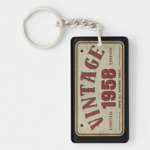 Vintage 1958 Limited Edition All Original Parts Keychain