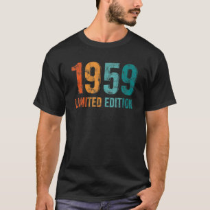 Vintage 1959   Man Or Woman Birthday T-Shirt
