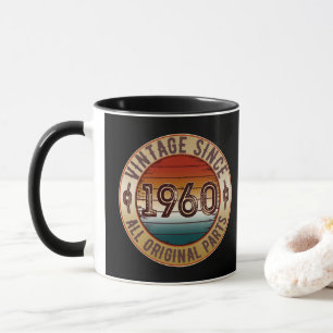 vintage 1960 all original parts mug