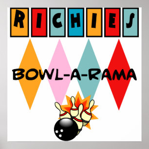 Vintage 1960's Style Poster