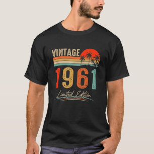Vintage 1961  61st Birthday 61 Year Old T-Shirt