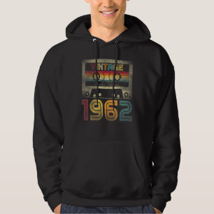 Vintage 1962 60th Birthday Ideas Men Women Him He Hoodie