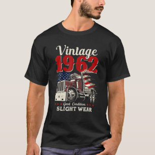 Vintage 1962 60Th Birthday Trucker 60 Years Old Tr T-Shirt