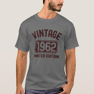Vintage 1962 Limited Edition 60 Years Old - 60Th B T-Shirt