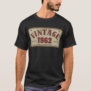 Vintage 1962 Limited Edition All Original Parts T-Shirt