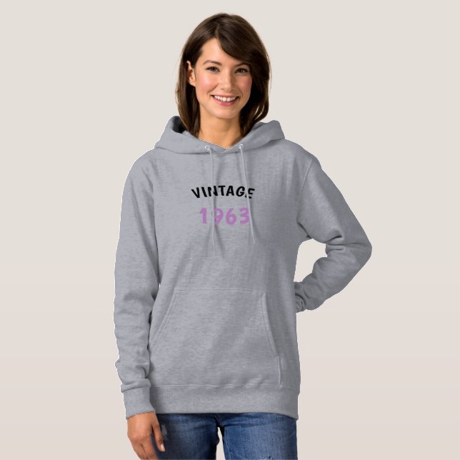 Vintage 1963 hoodie (Front Full)