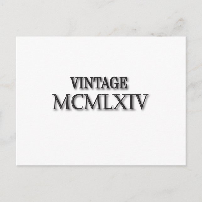 Vintage 1964 Roman Postcard (Front)