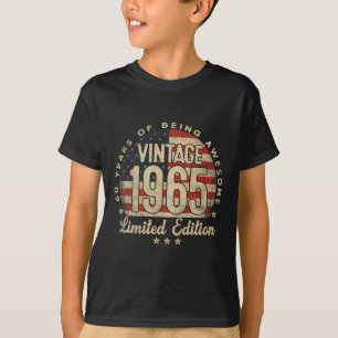 Vintage 1965 Limited Edition 60-year-old Gifts Usa T-Shirt