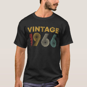 Vintage 1966 56th Birthday Gift 56 Years Old T-Shirt