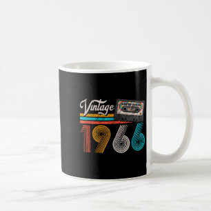 Vintage 1966 cassette tape 60th birthday 60 years coffee mug