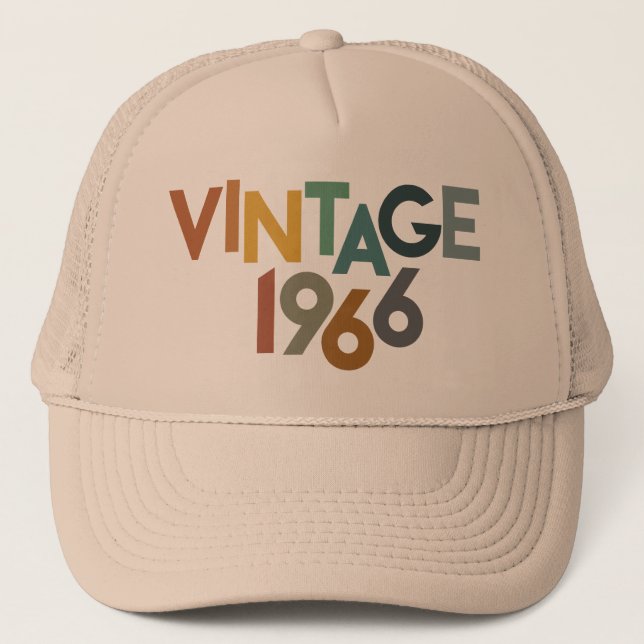 Vintage 1966 Trucker Hat (Front)