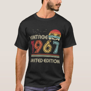 Vintage 1967 Limited Edition 57th Birthday T-Shirt