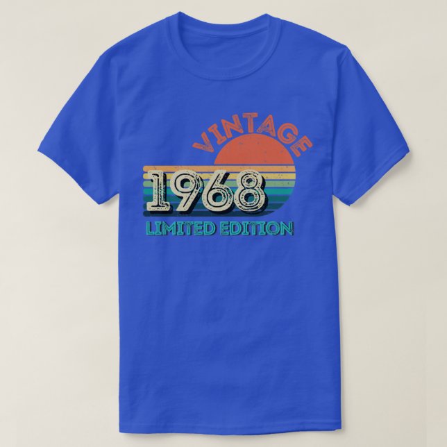 Vintage 1968 limited edition2 T-Shirt (Design Front)