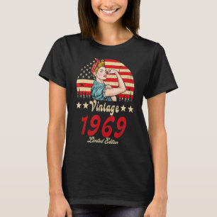 Vintage 1969 1969 53rd B Day 53 Years Old T-Shirt