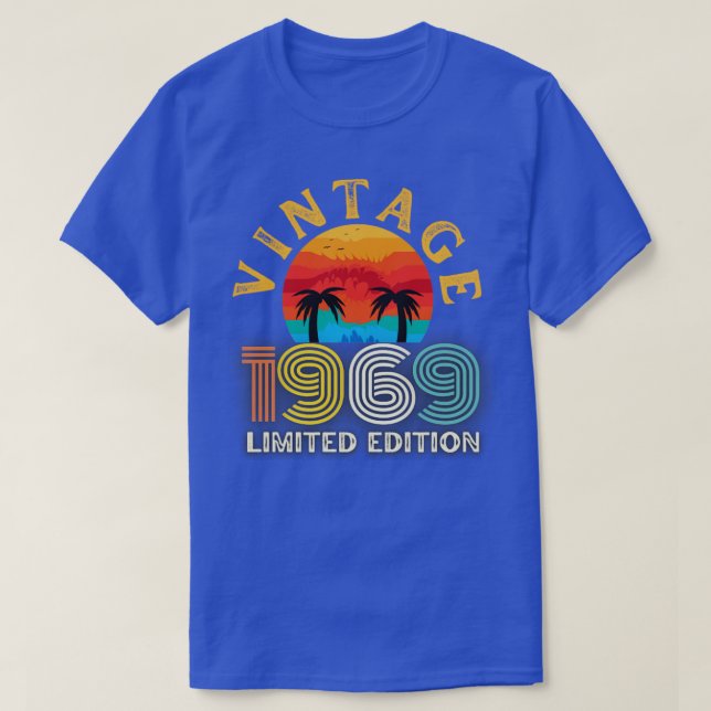 Vintage 1969 limited edition T-Shirt (Design Front)