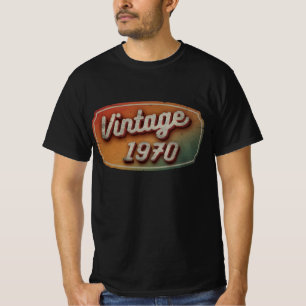 VINTAGE 1970 RETRO CLASSIC GIFT T-Shirt