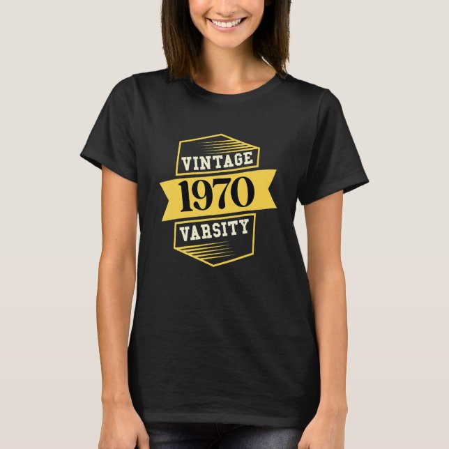 Vintage 1970 varsity T-Shirt (Front)
