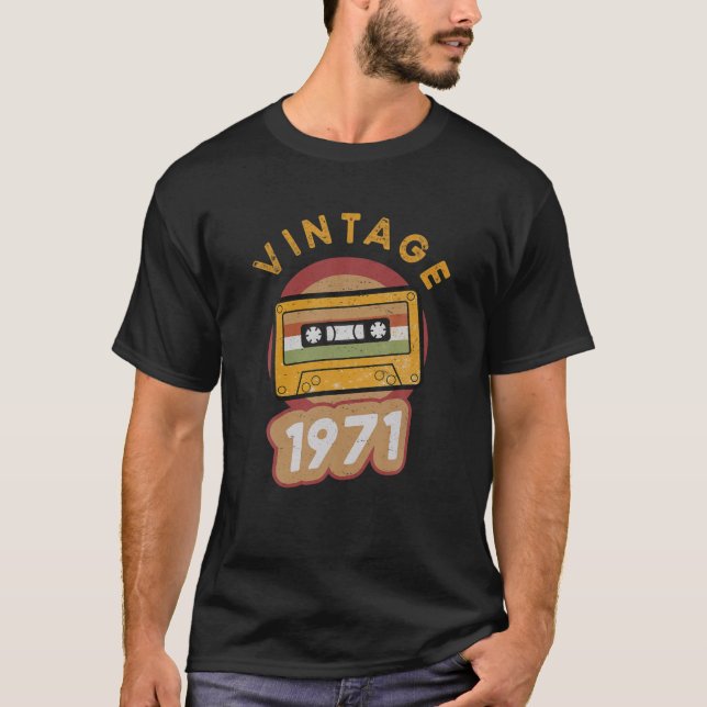 Vintage 1971 - 50Th T-Shirt (Front)
